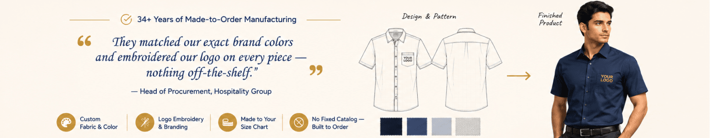 Raj International, a leading uniform manufacturing company serving organizations across India